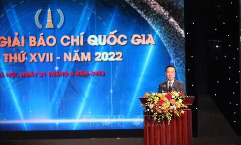 Lễ trao 123 tác phẩm đoạt Giải báo chí Quốc gia lần thứ XVII, năm 2022