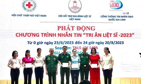 Phát động nhắn tin tri ân Liệt sĩ năm 2023