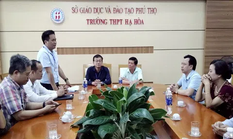 Kiểm tra công tác chỉ đạo, tổ chức coi thi tốt nghiệp THPT tại Hội đồng thi huyện Hạ Hòa (Phú Thọ)