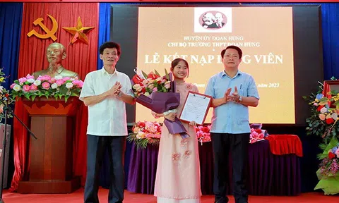 Phú Thọ: Đoan Hùng điểm sáng phát triển đảng viên trong trường THPT