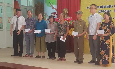 Câu lạc bộ thiện nguyện Hướng Tâm Charity Star trao quà ý nghĩa cho các thương Binh, cựu chiến binh 