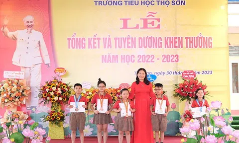 Phú Thọ: Trường tiểu học Thọ Sơn (TP Việt Trì) 3 năm liền đạt danh hiệu Tập thể Lao động xuất sắc