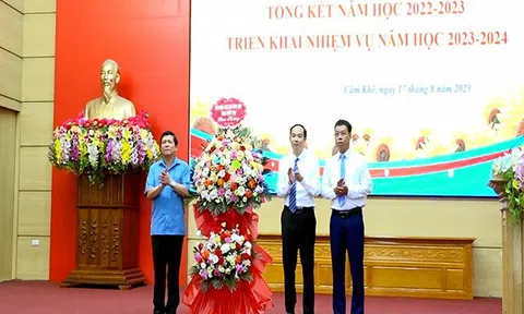 Phú Thọ: Huyện Cẩm Khê gắn giáo dục kỹ năng sống với dạy chữ - dạy người - dạy nghề cho học sinh