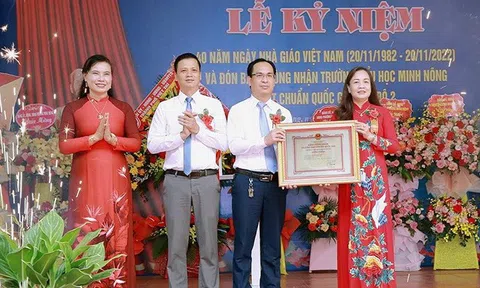 Phú Thọ: Xây dựng Trường Tiểu học Minh Nông (TP Việt Trì) “An toàn, bình đẳng, thân thiện, học sinh tích cực”