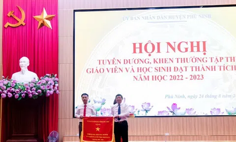 Phú Thọ: Trường THCS An Đạo (Phù Ninh) quyết tâm đạt thành tích cao trong năm học 2023 -2024