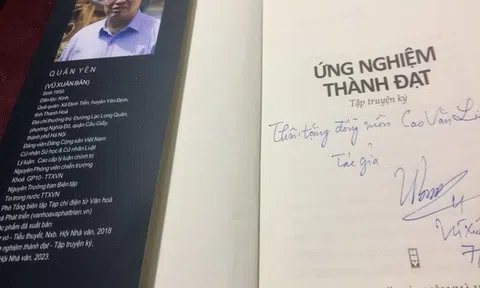 Tập Truyện ký “Ứng nghiệm thành đạt”: Trong văn có sử, trong sử có văn, mang đậm triết lý nhân quả  