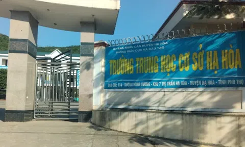 Phú Thọ: Những phản ánh về Trường THCS Hạ Hòa tuyển sinh lớp 6 và việc phụ huynh nộp tiền qua Viettel Money không chuẩn