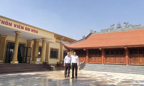 Vĩnh Phúc: Khẩn trương hoàn thiện hạng mục cuối cùng xây dựng Làng văn hoá kiểu mẫu Viên Du Hoà (Tam Dương)