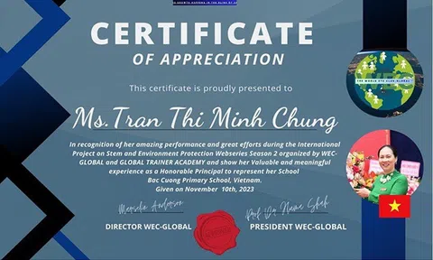 Hiệu quả dự án “STEM và bảo vệ môi trường” tại Trường Tiểu học Bắc Cường (TP. Lào Cai)