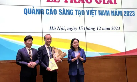 Trao giải thưởng “Quảng cáo sáng tạo Việt Nam năm 2023"