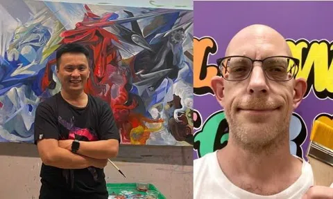 Triển lãm “Together YET alone” của hai họa sĩ Đức Lợi và Mads Steen