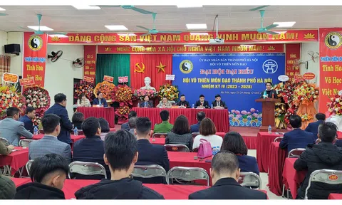 Đại hội đại biểu Hội Võ Thiên Môn Đạo thành phố Hà Nội lần thứ IV