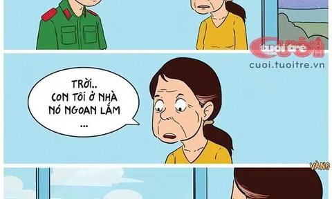 Cháu nó ngoan lắm