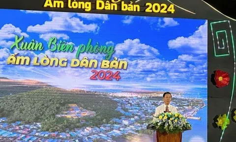 Chủ tịch nước Võ Văn Thưởng dự “Xuân biên phòng ấm lòng dân bản” năm 2024 tại Kiên Giang