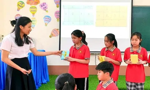 Phú Thọ: Trường Tiểu học Hùng Lô (Việt Trì) ứng dụng giáo dục STEM trong dạy học môn toán lớp 5