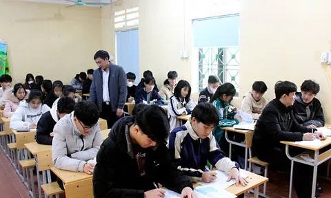 Phú Thọ: Trường THPT Chân Mộng (Đoan Hùng) tổ chức cho học sinh lớp 12 ôn thi tốt nghiệp THPT năm 2024