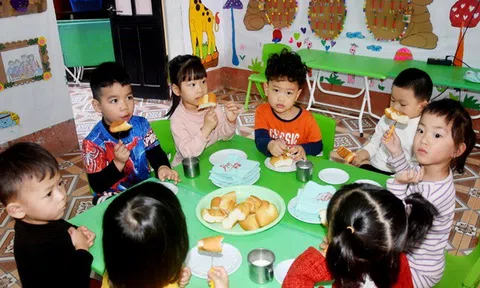 Phú Thọ: Hạ Hoà chăm lo bữa ăn bán trú các trường mầm non