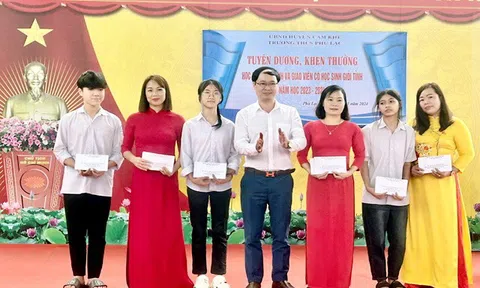 Phú Thọ: Cẩm Khê có 24/26 trường THCS có học sinh đoạt giải tại kỳ thi chọn học sinh giỏi lớp 9