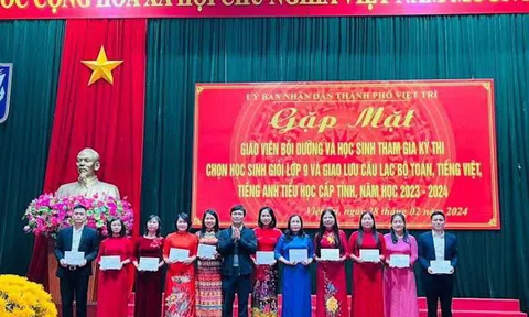 Phú Thọ: Việt Trì đứng thứ nhất ba năm thi chọn học sinh giỏi lớp 9 cấp tỉnh