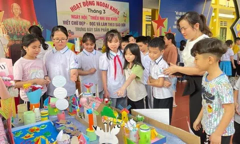 Phú Thọ: Trường Tiểu học Minh Nông (Việt Trì) dạy theo mô hình giáo dục STEM