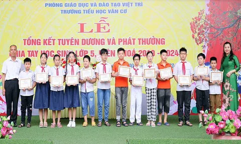 Phú Thọ: Các trường học ở Phường Vân Cơ (TP Việt Trì) chất lượng giáo dục được nâng lên