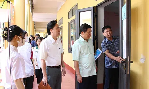 Phú Thọ: Ngày đầu tiên thi tuyển sinh vào lớp 10 THPT năm học 2024 - 2025 diễn ra an toàn