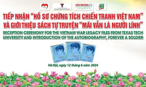 Tiếp nhận "Hồ sơ chứng tích chiến tranh Việt Nam", Giới thiệu tự truyện 'Mãi vẫn là người lính" và Trao di ảnh cho thân nhân liệt sĩ