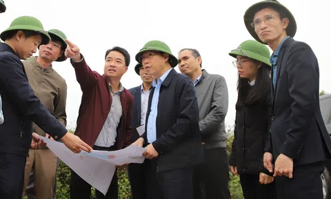 Bắc Giang kiểm tra một số dự án trọng điểm tại huyện Yên Dũng