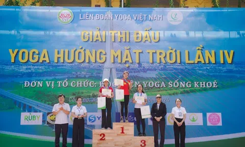 Giải Yoga Hướng mặt trời lần thứ IV tổ chức thành công tại TP. Cần Thơ