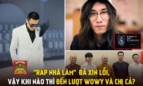 Nhóm “Rap Nhà Làm” đã công khai xin lỗi, bài học nào cho nhóm Wowy và Chị Cả?