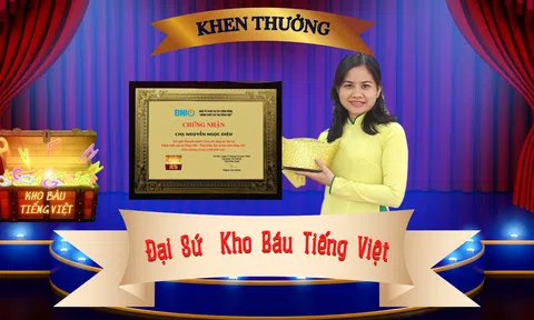 Đại sứ kho báu tiếng Việt Nguyễn Ngọc Diệu sau chung kết cuộc thi sáng tác thơ ca đánh thức giá trị tiếng Việt