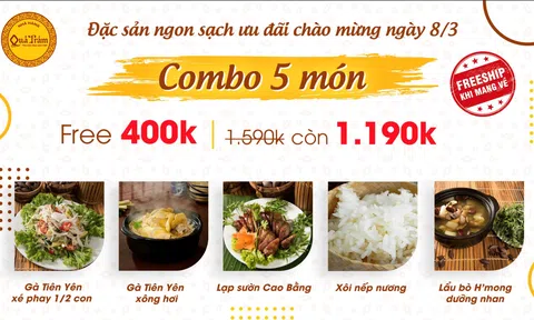 Nhà hàng Quả Trám 21 Phùng Hưng, Hà Nội tinh hoa ẩm thực Việt