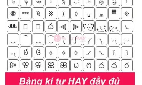 Cùng tìm hiểu ứng dụng tạo kí tự đẹp KiTuHay