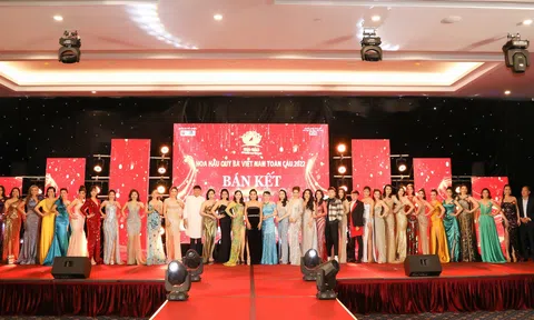 Đêm bán kết toàn Quốc cuộc thi "Hoa hậu Quý bà Việt Nam Toàn cầu 2022"