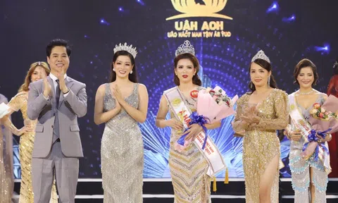 Doanh nhân Đặng Thị Hương chính thức trở thành Á hậu 3 Hoa hậu Quý bà Việt Nam Toàn cầu 2022