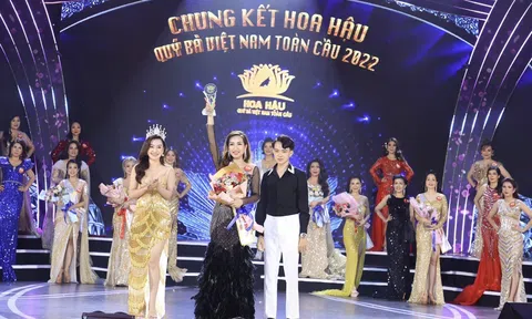 “Người đẹp có gương mặt đẹp” Hoa hậu Quý bà Việt Nam Toàn cầu 2022 gọi tên Trần Thanh Loan