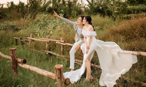 Phim trường PARIS GARDEN thay áo mới sau mùa dịch, các cặp đôi hào hứng thi nhau chọn chụp ảnh