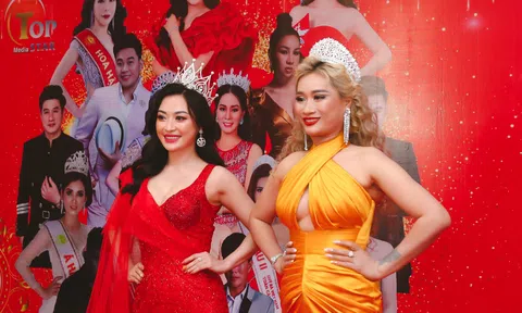 Hoa hậu Thiện nguyện Trịnh Lan Trinh ấn tượng trước các thí sinh Hoa hậu Doanh nhân Việt Nam Toàn cầu 2022 trong đêm bán kết