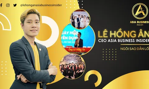 Lê Hồng Ân - Tổng Giám đốc Asia Business Insider gặp gỡ cùng các sinh viên trong ngày hội tuyển dụng