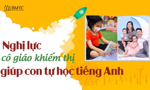 Diễn đàn Bố Mẹ Yêu Con - BMyC với câu chuyện cô giáo khiếm thị ở Hà Tĩnh trên hành trình giúp con tự học tiếng Anh tại nhà
