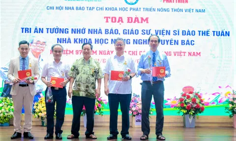 Tri ân người làm báo và Tọa đàm về Nhà báo, Giáo sư, Viện sĩ Đào Thế Tuấn