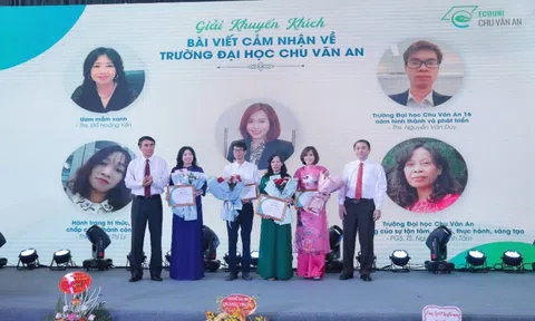 Cuộc thi viết cảm nhận về trường Đại học Chu Văn An và sáng tạo Slogan