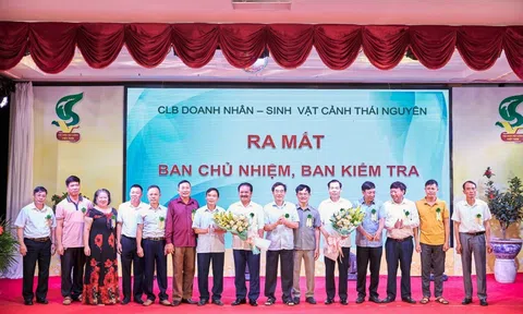 Ra mắt CLB Doanh nhân Sinh Vật Cảnh tỉnh Thái Nguyên