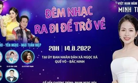Á quân giọng ca vàng bolero 2022 và "Đêm Nhac Ra Đi Để Trở Về"
