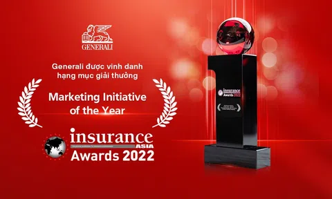 Generali Việt Nam được vinh danh tại Giải thưởng Bảo hiểm Châu Á 2022 hạng mục “Sáng kiến Tiếp thị của Năm”