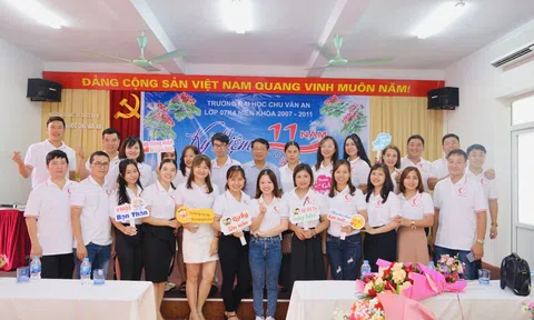 Trường đại học Chu Văn An: Tưng bừng ngày trở về của cựu sinh viên