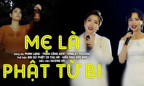 Sao Mai Hiền Anh hát cùng học trò trong MV “Mẹ là Phật Quân Âm”