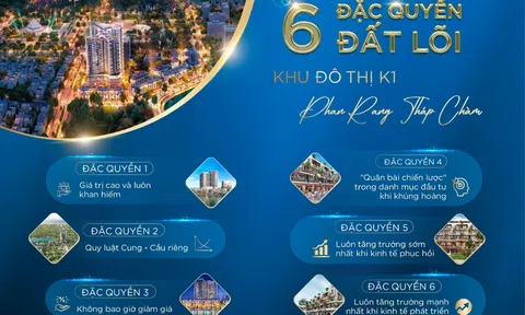 6 đặc quyền đất lõi thành phố Phan Rang - Tháp Chàm