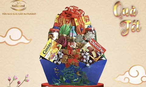 Giỏ quà Tết Natunest - gắn kết yêu thương, vấn vương người tặng