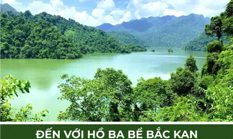 Trải nghiệm đến với hồ Ba Bể Bắc Kạn qua những vần thơ của tác giả Nguyễn Đăng Binh